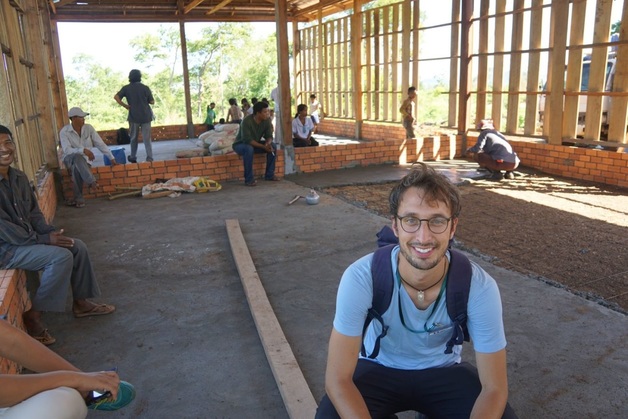 Volunteer At School Build